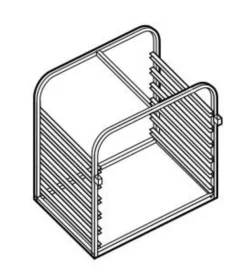 Structure Porte-Grilles pour Four 600 x 400 - 8 Niveaux - Moduline