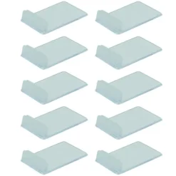 support acrylique pour ardoise tag - transparent. Pack de 10. Tags non inclus - Securit