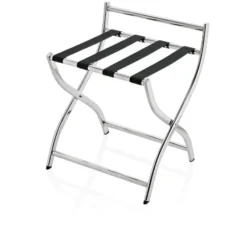 Support à bagages en Acier au nickel-chrome argenta L 500 mm l 480 mm H 540 mm - Was Germany