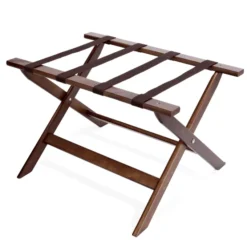 Support à bagages en Bambou aspect bois L 670 mm l 455 mm H 415 mm - Was Germany