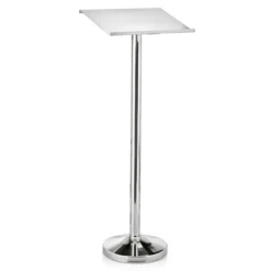 Support de présentation de menu en Acier au nickel-chrome argenta H 1180 mm Ø 310 mm - Was Germany
