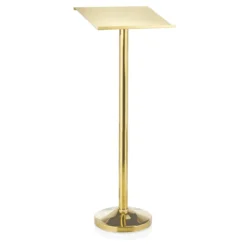 Support de présentation de menu en Acier au nickel-chrome dora H 1180 mm Ø 310 mm - Was Germany