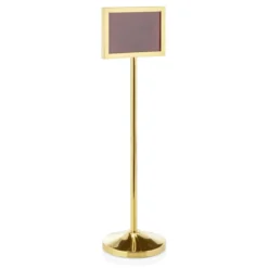 Support d'information en Acier au nickel-chrome dora H 1200 mm - Was Germany