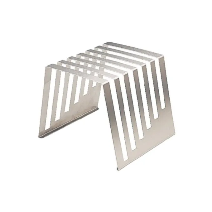 Support inox simple pour 6 planches à découper de 15 mm - Hygiplas