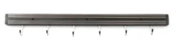 Support magnétique pour couteaux 6 crochets (L)620 mm - Hendi