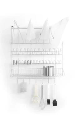 Support murale pour poches pâtissier et douilles 500x360x(H)560 mm - Hendi