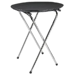 Support Plateau Chromé Pliant - Kristallon