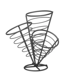 Support pour cornet de frites 270x270x(H)280mm - Hendi