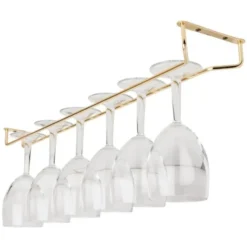 Support Professionnel pour Verres à Pied en Acier 610 mm