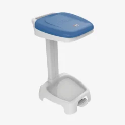 Support sac 120 L + couvercle Gilactiv® bleu - Gilac