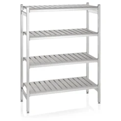 Système de rangement en Aluminium L 1265 mm l 540 mm H 1700 mm - Was Germany