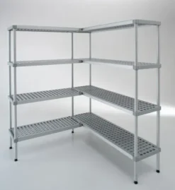 Système de Rayonnage à Etagères pour Chambre Froide Professionnelle 3000 x 1800 mm - Tefcold