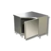 Table armoire d'angle sans dosseret profondeur 600 - Ristopro