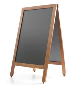 Tableau ardoise de trottoir 500x450x(H)850 mm - Hendi