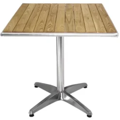 Table Carrée en Bois de Frêne Ø600mm - Bolero