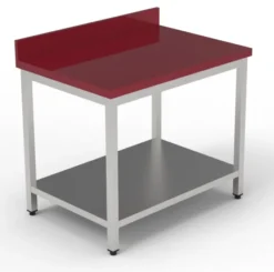Table De Découpe avec Etagère Démontable - Combisteel