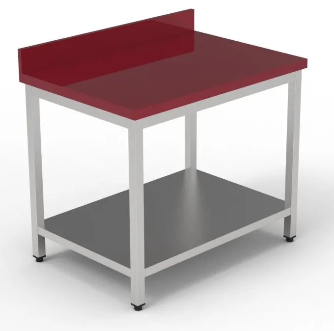 Table De Découpe avec Etagère Démontable - Combisteel