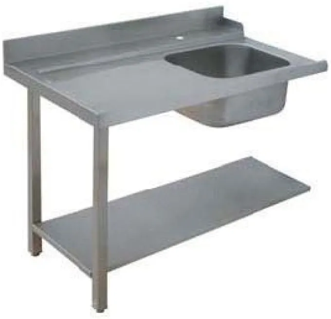 Table d'Entrée à Gauche avec Evier - L 1200 mm - Elettrobar