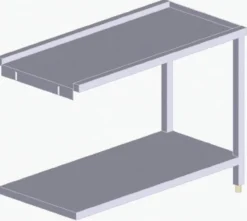 Table de Sortie Gauche/Droite Inox 120 cm pour Lave-Vaisselle - AFI Collin Lucy