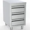 Table de Travail Inox avec 3 Tiroirs - Gamme 700 - Combisteel