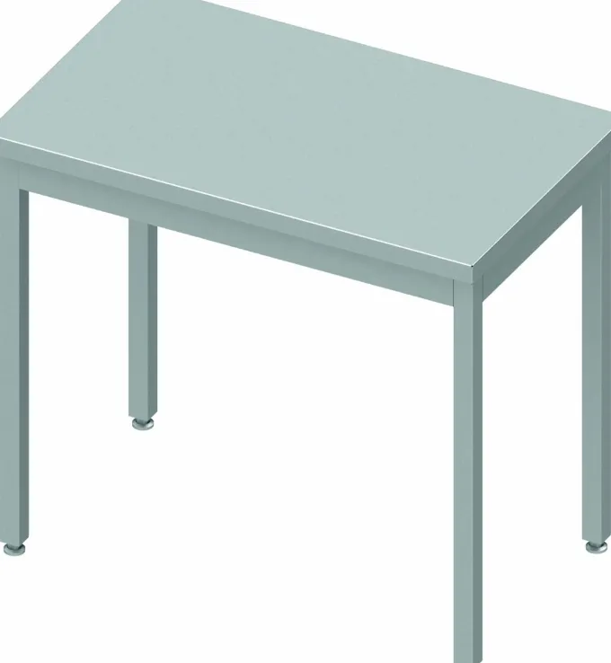 Table Inox Professionnelle Centrale - Profondeur 600 - Stalgast