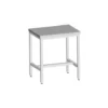 Table Inox Soudée Centrale 800X600X850 MM - L2G