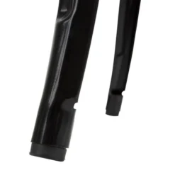 Table Mange-Debout Noire avec Plateau Bois - Bolero Bistro