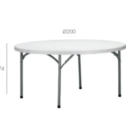 Table Mozart Ø2000 mm - RESOL