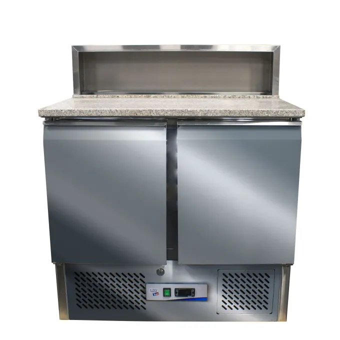 Table à Pizza dessus Granit +2/+8°C Gaz R600A - L2G - PS900