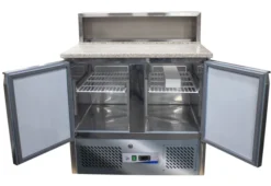 Table à Pizza dessus Granit +2/+8°C Gaz R600A - L2G - PS900