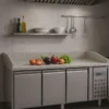Table Pizza Réfrigérée 3 portes Profondeur 800 - Combisteel