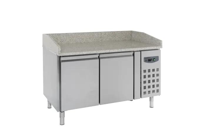 Table Pizza Réfrigérée 2 portes Profondeur 800 - Combisteel