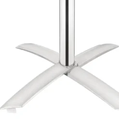 Table à Plateau Basculant - Inox - Ø600 - Bolero