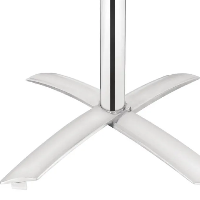 Table à Plateau Basculant - Inox - Ø600 - Bolero