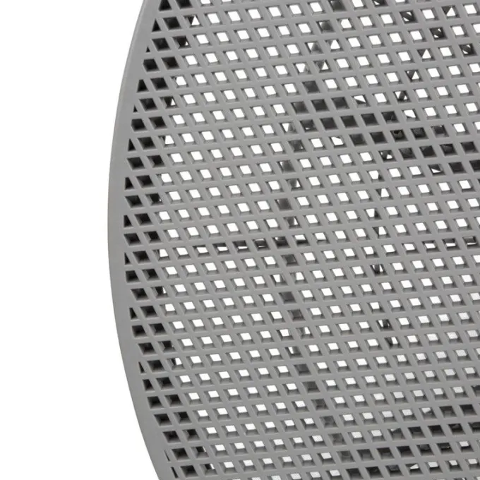 Table Pliante en Polypropylène Ø 800 mm Gris Foncé - Bolero