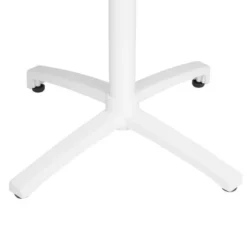Table Pliante en Polypropylène Ø 800 mm Gris Foncé - Bolero