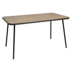 Table Rectangulaire Effet Bois - 1400mm - Bolero