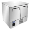 Table Réfrigérée Négative Inox 210 L - 2 Portes GN1/1 - Atosa