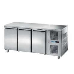 Table Réfrigérée Négative 3 Portes - Sans Dosseret - 315 L - Sofraca