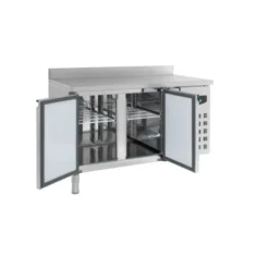 Table réfrigérée positive 700 avec dosseret - 3 portes - Combisteel