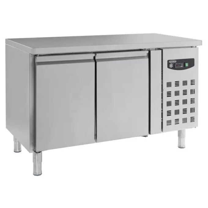 Table réfrigérée positive 600 - Inox 2 portes - Combisteel