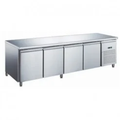 Table Réfrigérée Positive Inox 4 Portes - 449 Litres - Furnotel