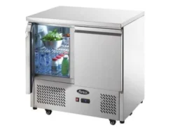 Table Réfrigérée Positive 300 Litres 2 Portes - Profondeur 700 - Atosa