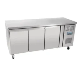 Table Réfrigérée Positive 3 Portes Série U 417 Litres - Polar