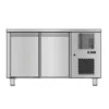 Table Réfrigérée Positive 2 Portes - Avec Dosseret - 210 L - Sofraca