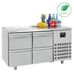 Table Réfrigérée Positive 4 Tiroirs Gamme 700 - Energy Line - Combisteel