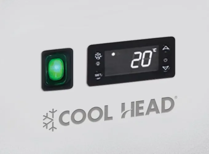 Table Réfrigérée pour Pizza Dessus Marbre 3 Portes - 330 L - Cool Head