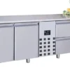 Table Réfrigérée Professionnelle Série 700 - 2 Portes et 4 Tiroirs à Droite - Combisteel