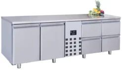 Table Réfrigérée Professionnelle Série 700 - 2 Portes et 4 Tiroirs à Droite - Combisteel