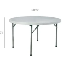 Table Rossini Ø122 - RESOL